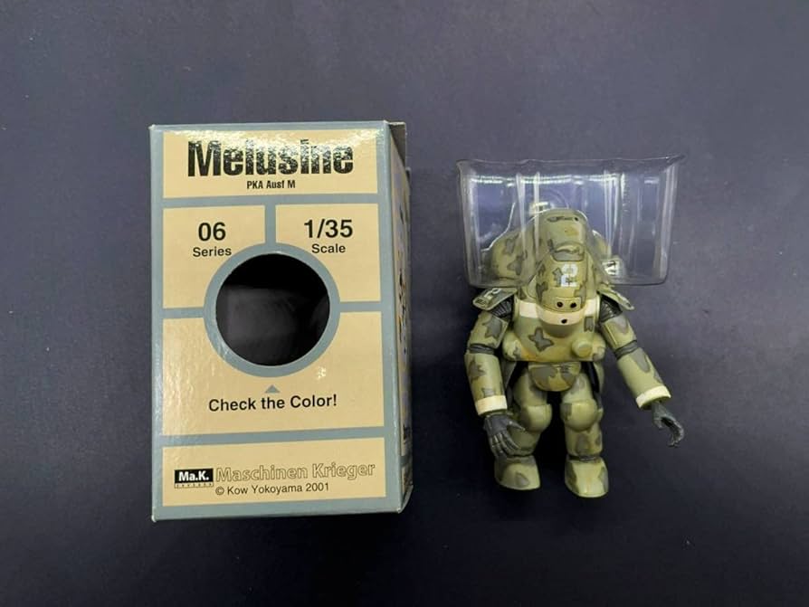 Ma.K. 1/35　シリーズ10　S.A.F.S.砂漠迷彩　1BOX　24個入 Ma.K. 1/35 シリーズ10 S.A.F.S. 砂漠迷彩 1BOX24個入